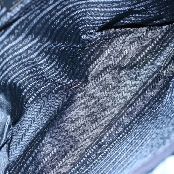 PRADA Tote Bag Nylon Blue Auth 69358 - Picture 12 of 15